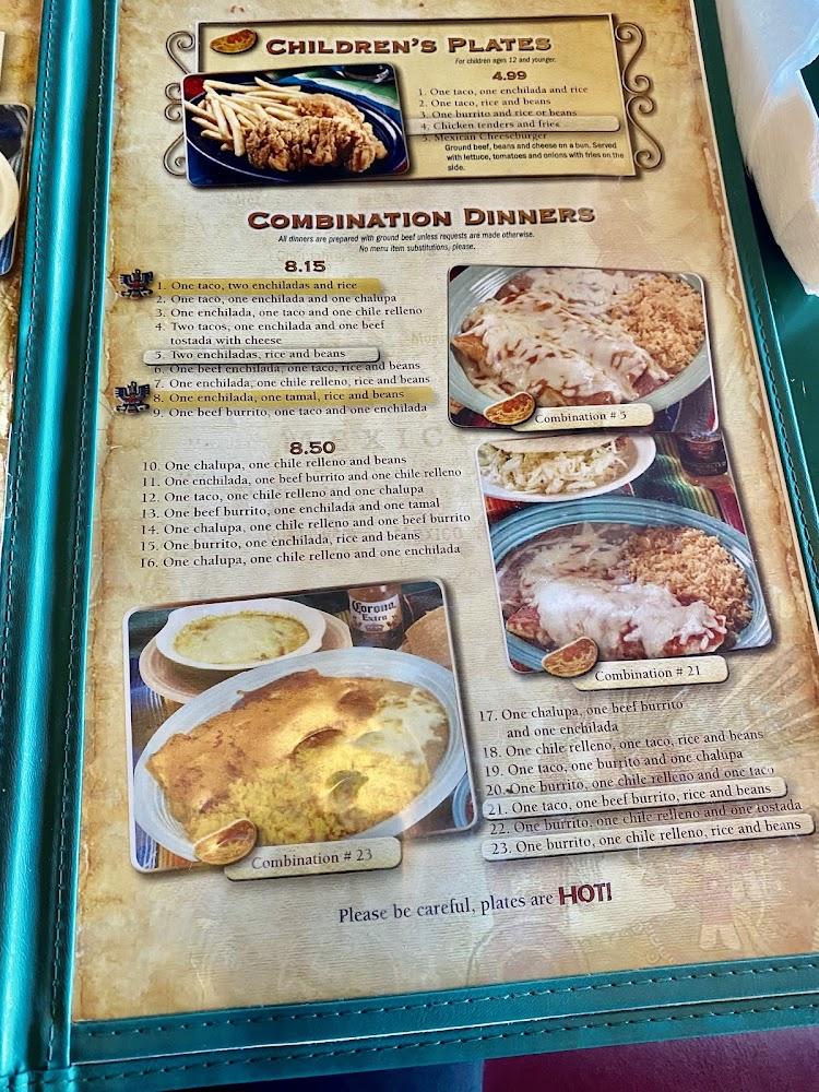 El Charro Mexican Restaurant Menu image 2